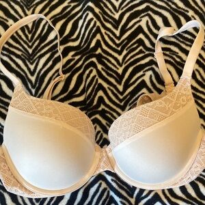 Victoria's Secret Lace Bra - Cream